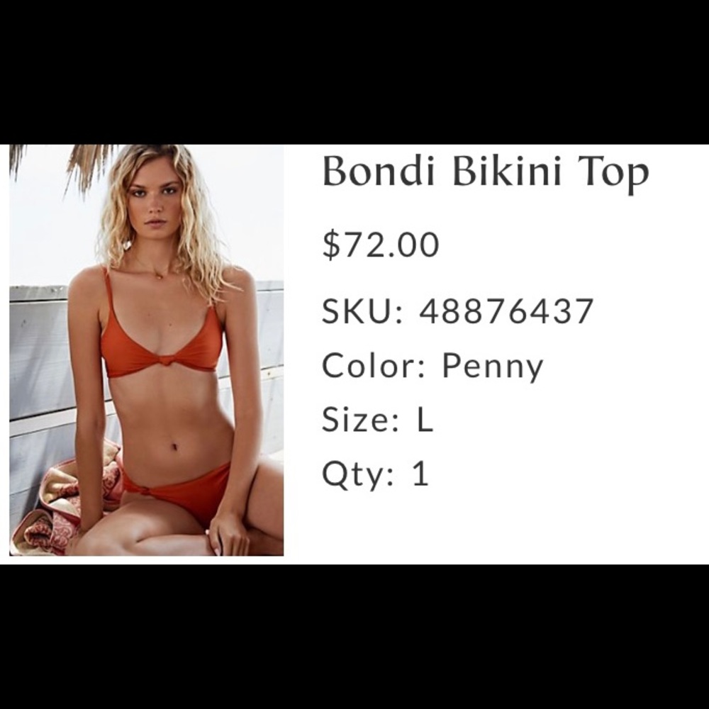 Seeking: Beach Riot Bondi Bikini Top and Sailor Bikini Bottom